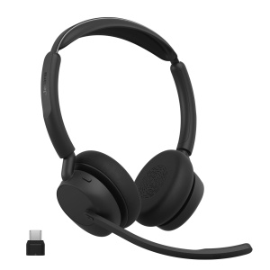 Casti audio Jabra Evolve3 45 Bluetooth, USB-C, 100g, pentru birou