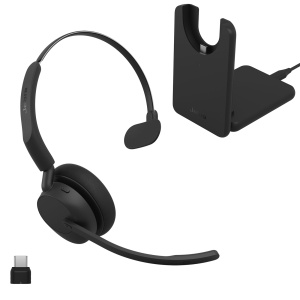 Casti audio Jabra Evolve3 45 Mono Bluetooth, USB-C, 21 ore autonomie
