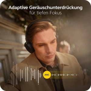 Casti audio Jabra Evolve3 65 Flex, Bluetooth, cu microfon, USB-C, Noise Cancelling - Img 3