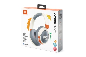 Casti audio JBL Junior 470 NC, Bluetooth, Noise Cancelling, Alb - Img 8