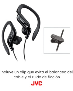 Casti audio JVC HA-EB75-BN-U, sport, spritzwasserschutz IPX2, negru - Img 5