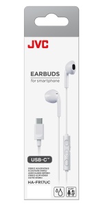 Casti audio JVC HA-FR17UC-W cu USB-C, DAC incorporat, sunet puternic, alb - Img 4