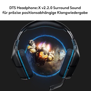 Casti audio Logitech G432, 7.1 Surround Sound, microfon cu anulare zgomot, negru - Img 3