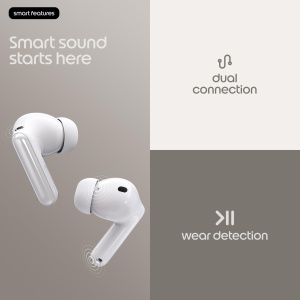 Casti audio Moto Buds 2 Plus, alb, cu tehnologie Bose, 40 ore autonomie - Img 4