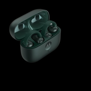Casti audio Moto Buds Loop, culoare Verde Trekking, design Open-Ear, rezistente la apa - Img 3