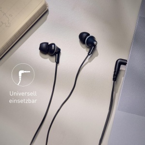 Casti audio Panasonic RP-HJE125E-K cu sunet puternic, design ergonomic, negru - Img 6