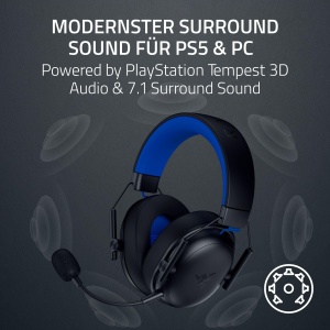 Casti audio Razer BlackShark V3 X - Wireless, 270 g, Negru - Img 6