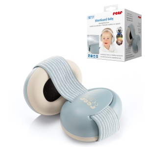 Casti audio reer SilentGuard Baby, protectie sonora, ajustabile, bleu