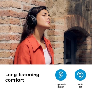 Casti audio Sennheiser ACCENTUM Special Edition, 50 ore autonomie, ANC hibrid, NegruCupru - Img 4