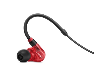 Casti audio Sennheiser IE 100 PRO Wireless, Dinamice 10mm, Rosu si Negru - Img 4