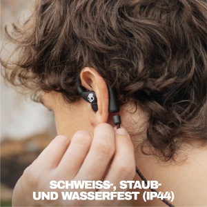 Casti audio Skullcandy Push 540, wireless, rezistente la apa, 42 ore autonomie, negru - Img 4