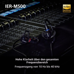 Casti audio Sony IER-M500 cu cablu, Hi-Res Audio, izolare fonica, disponibile in mai multe culori - Img 3