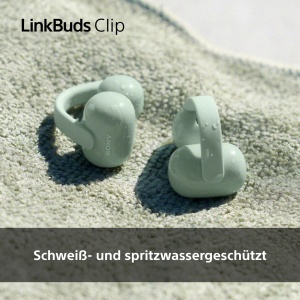 Casti audio Sony LinkBuds Clip, design clip-on, 37 ore autonomie, negru - Img 7