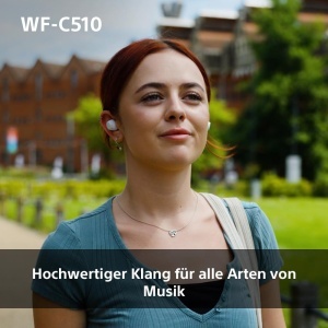 Casti audio Sony WF-C510, Bluetooth, 22 ore autonomie, Negru - Img 4