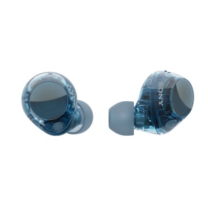 Casti audio Sony WF-C710N, Noise Cancelling, 40h autonomie, Albastru de sticla