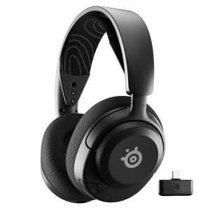 Casti audio SteelSeries Arctis Nova 5 Wireless - 60h autonomie, Negru, Multi-System
