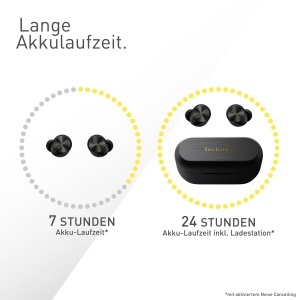 Casti audio Technics EAH-AZ80E-K cu anulare zgomot, sunet superior, negru - Img 11