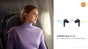 Casti audio Xiaomi Buds 3T Pro, Alb Gloss, Bluetooth 5.2, ANC 40 dB - Img 4