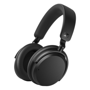 Casti Bluetooth fara fir Sennheiser ACCENTUM - 50 de ore de viata a bateriei, sunet de inalta calitate, tehnologie ANC hibrida pe tot parcursul zilei, negru