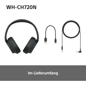 Casti Bluetooth fara fir Sony WH-CH720N cu anulare a zgomotului - Pana la 35 de ore de viata a bateriei si incarcare rapida - Negru - Img 11