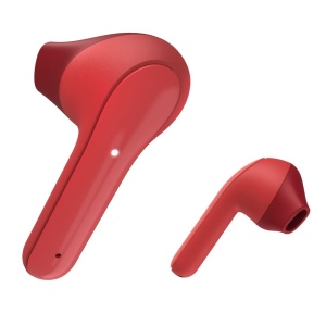 Casti Bluetooth Hama Freedom Light True Wireless Rosu Touch Control