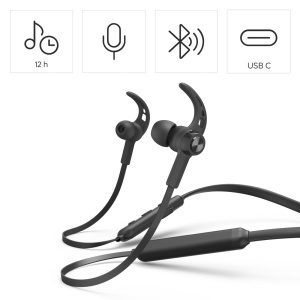 Casti Bluetooth Hama Freedom Neck III Sport In-Ear Multipoint Negru - Img 2