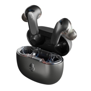 Casti fara fir intraauriculare Skullcandy Rail ANC cu anulare a zgomotului durata de viata a bateriei de 27 de ore micro compatibile cu dispozitive iP