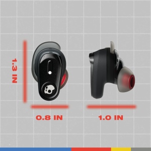 Casti fara fir Skullcandy Method 360 ANC, sunet de la Bose, casti Bluetooth, anulare premium a zgomotului, pana la 40 de ore de viata a bateriei, rezistente la transpiratie si apa cu microfon - negru - Img 10