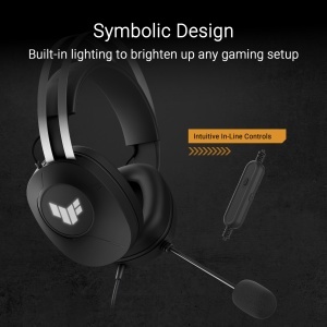 Casti gaming ASUS TUF H1 Gen II USB Surround 71 Microfon TeamSpeak - Img 5