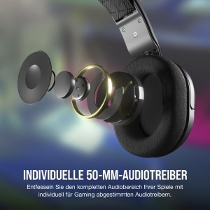Casti Gaming Corsair HS35 Stereo Carbon Microfon Detasabil Compatibilitate Multiplatforma - Img 4