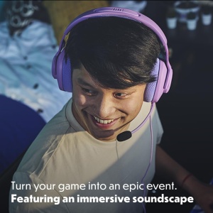 Casti gaming JBL Quantum 100M2 Over-Ear microfon detasabil compatibilitate multi-platforma Cyan - Img 6