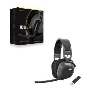 Casti gaming wireless Corsair HS80 MAX Dolby Atmos Bluetooth gri otel - Img 9