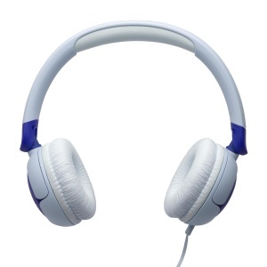 Casti JBL Junior 320 On-Ear pentru copii volum limitat 85 dB microfon integrat albastru - Img 6