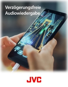 Casti JVC HA-FR17UC-B USB-C Negru cu DAC Integrat si Sunet Puternic - Img 7
