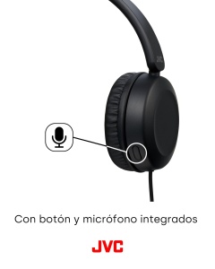 Casti JVC HA-S31M-B-E pliabile cu microfon si telecomanda Negru - Img 5