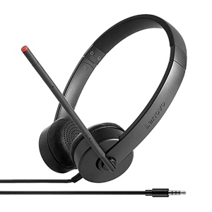 Casti Lenovo Stereo 35 mm Negru Cod 4XD0K25030