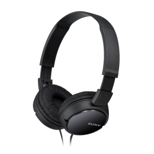 Casti Sony MDR-ZX110 pliabile negru sunet clar si confortabil