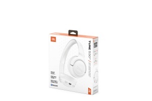 Casti wireless JBL Tune 530 BT Alb Bluetooth si sunet pur Bass - Img 10