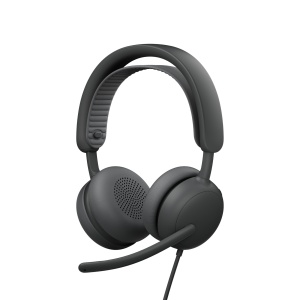 Casti wireless Logitech Zone Wireless 2 ES Bluetooth ANC adaptiv certificat Microsoft Teams Grafit