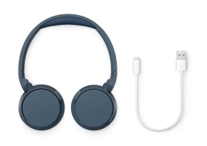 Casti wireless Philips TAH4209BL Bluetooth 55 ore autonomie Dynamic Bass albastru - Img 4