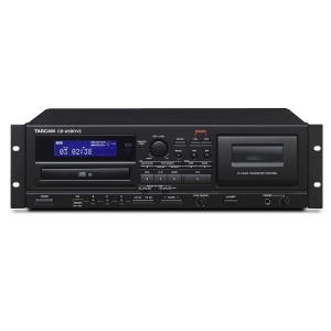 CD Player Tascam CD-A580 v2 cu Recorder USB si Deck pentru Casete