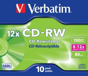 CD-R Verbatim Extra Protection 700MB, 10 bucati, durabilitate mare - Img 2