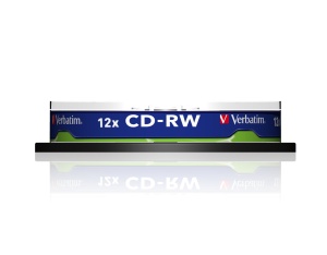 CD-RW Verbatim 700 MB, 80 minute, 12x viteza, 10 bucati - Img 2