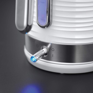 Ceainic Russell Hobbs [1,7l, 2400W] Inspire White cu structura lucioasa de inalta calitate (functie de gatit sub presiune, filtru de calcar detasabil, indicator de nivel al apei, capac detasabil) Ceainic 24360-70 - Img 6