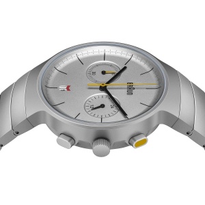 Ceas barbatesc Braun Chronograph BN0265SLBTG, carcasa otel inoxidabil 40mm, bratara otel - Img 5