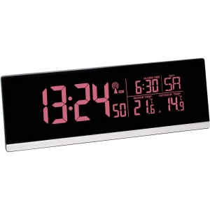 Ceas digital TFA Dostmann cu afisaj colorat si functie snooze - Img 2
