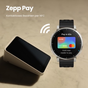 Ceas inteligent Amazfit Active 3 Premium, 1,32 AMOLED, 12 zile autonomie, NFC - Img 7