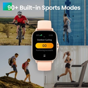 Ceas inteligent Amazfit GTS 2, AMOLED, 1.65 inch, Negru - Img 6
