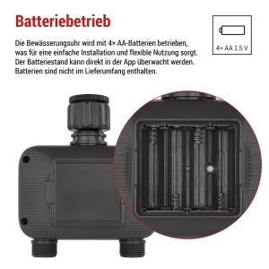 Ceas inteligent EMOS PW56202 cu control prin aplicatie, 2 iesiri, alimentare cu baterii - Img 4