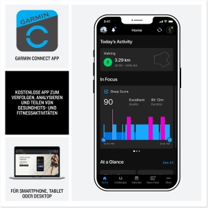 Ceas inteligent Garmin Instinct 3, 45mm, GPS, 28 zile autonomie, design robust - Img 5